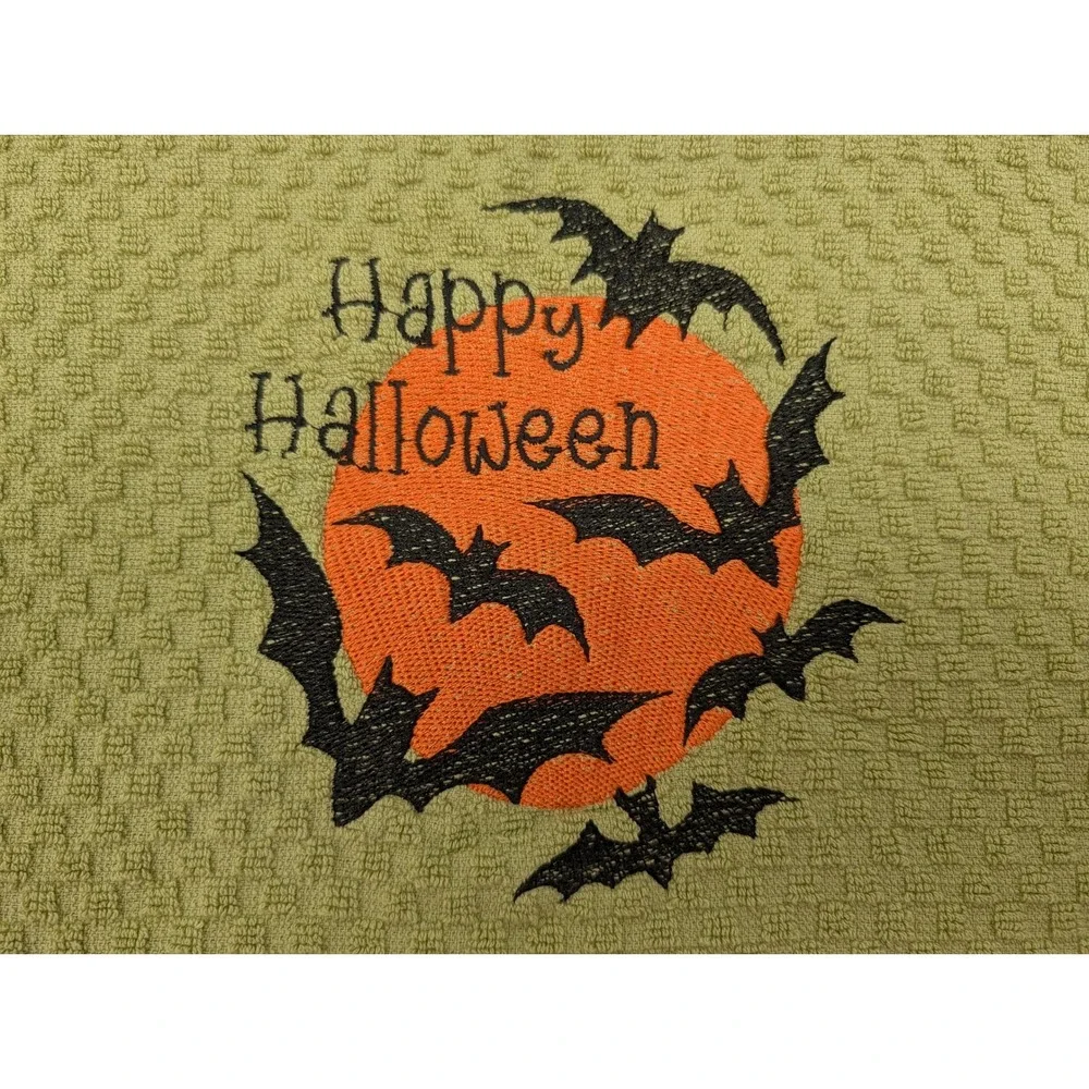 Happy Halloween Kitchen Bath Bar Tea Hand Towel, Great Gift!